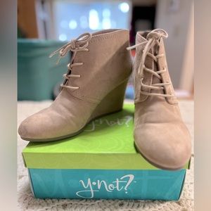 Amazon Nude Beige Wedge